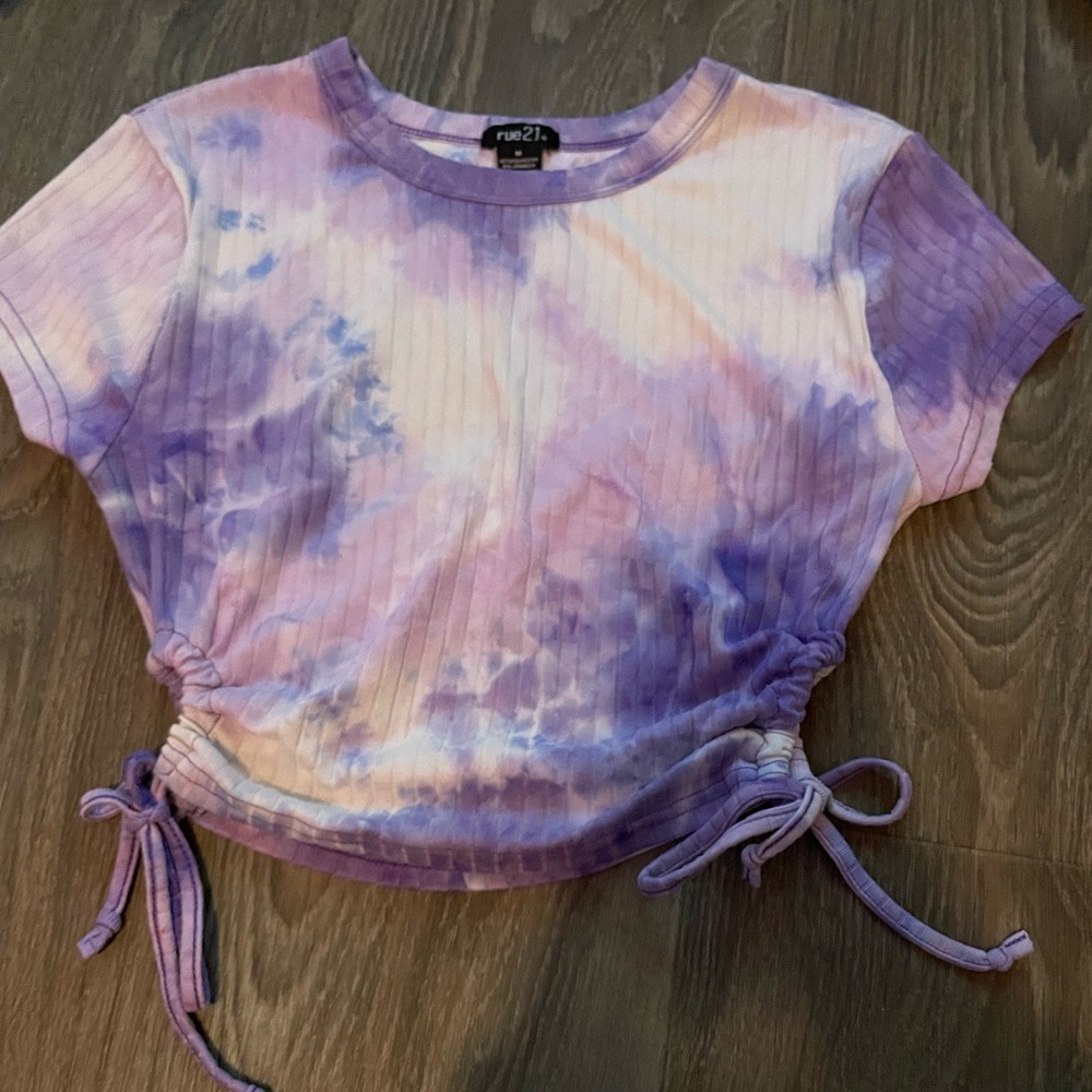 Rue 21, Tie up crop top, Size M